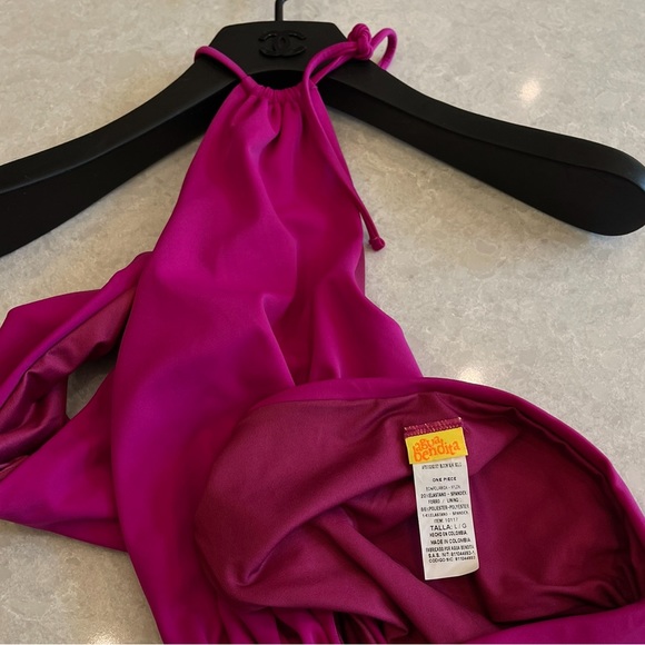 Agua Bendita Bloom Suki Solid One Piece Swimsuit Size S - Picture 15 of 16